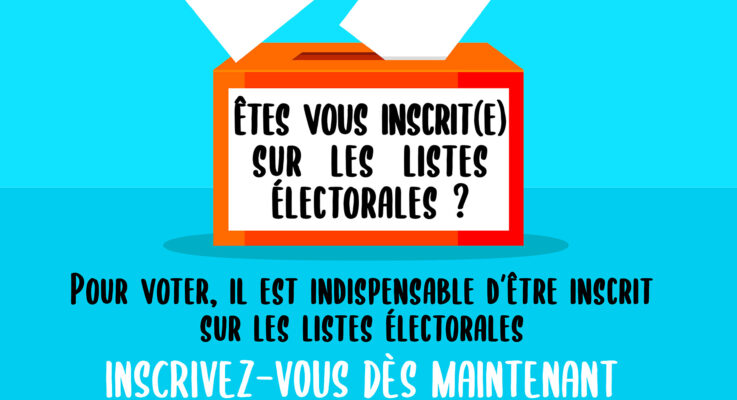 Inscription sur les listes electorales