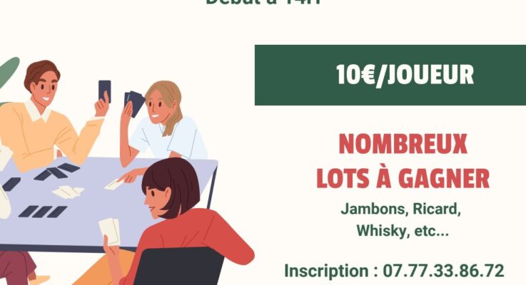 Belote a la croisille