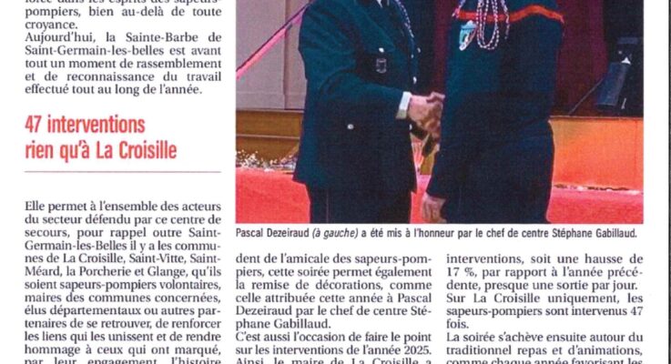 Article Le populaire du 12 fevrier